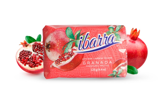 Jabones Ibarra Pomegranate